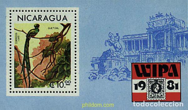 Briefmarken: 36843 MNH NICARAGUA 1981 WIPA 81. EXPOSICION FILATELICA INTERNACIONAL EN VIENA