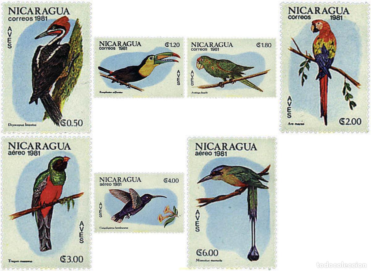 Briefmarken: 48622 MNH NICARAGUA 1981 AVES