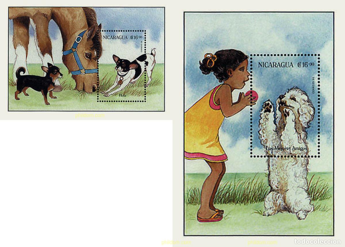 Selos: 49650 MNH NICARAGUA 1996 PERROS