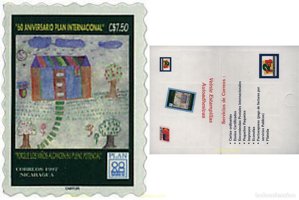 Sellos: 2636 MNH NICARAGUA 1997 60 ANIVERSARIO DEL &rdquo;PLAN INTERNACIONAL&rdquo; (ORGANIZACION POR LA INFANCIA).