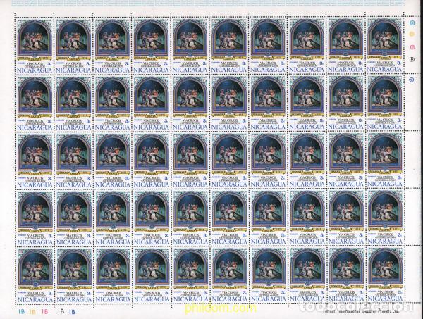 Timbres: 639953 MNH NICARAGUA 1975 PASCUA. CAMINO DE LA CRUZ