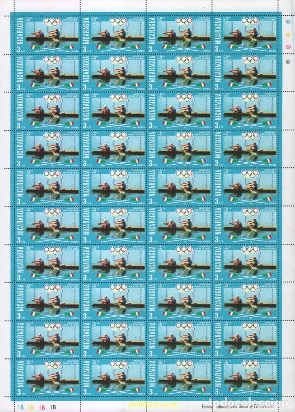 Briefmarken: 639911 MNH NICARAGUA 1976 21 JUEGOS OLIMPICOS VERANO MONTREAL 1976