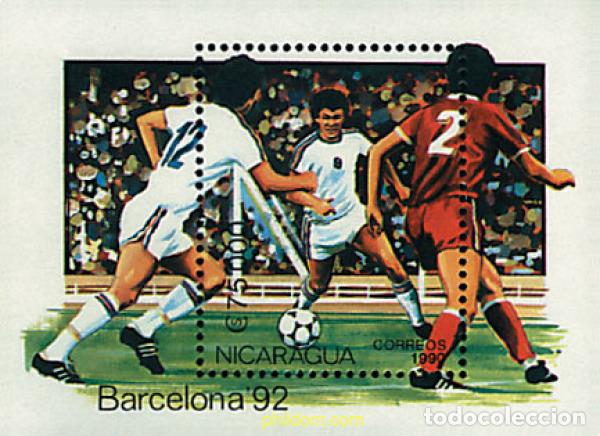 Sellos: 68436 MNH NICARAGUA 1990 25 JUEGOS OLIMPICOS VERANO BARCELONA 1992