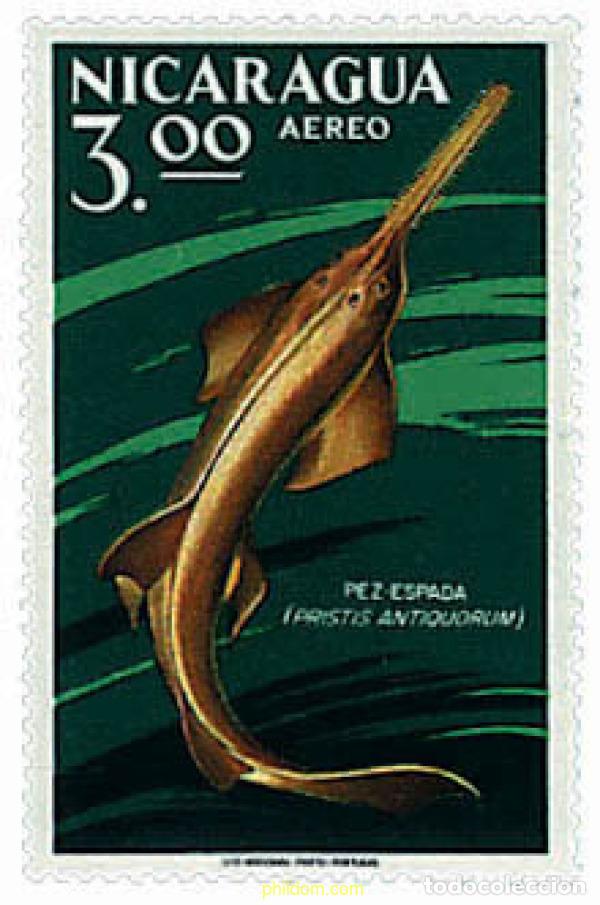 Sellos: 680799 MNH NICARAGUA 1969 PECES