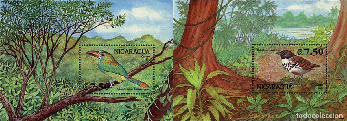 Sellos: 32109 MNH NICARAGUA 1991 AVES