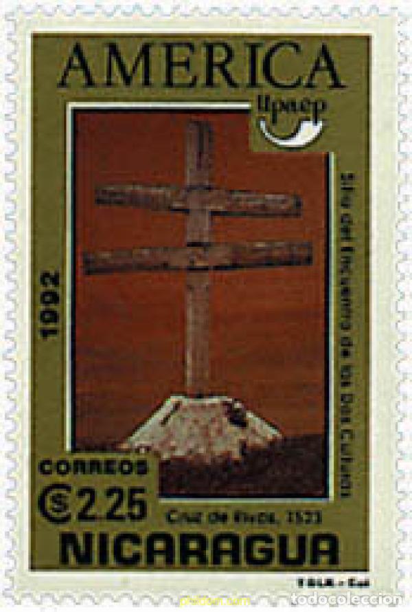 Sellos: 30972 MNH NICARAGUA 1993 AMERICA-UPAEP 1992 - V CENTENARIO DEL DESCUBRIMIENTO
