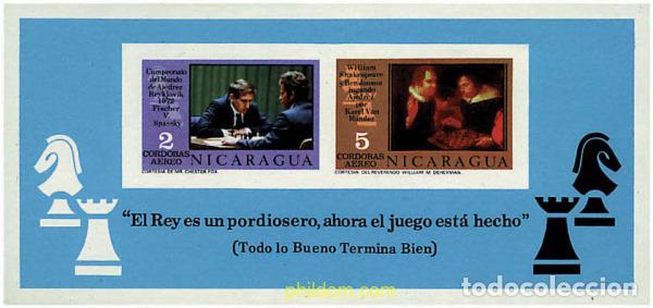 Stamps: 20351 MNH NICARAGUA 1976 AJEDREZ