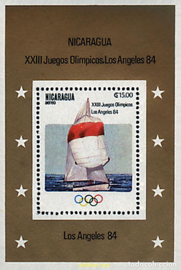 Stamps: 69707 MNH NICARAGUA 1983 23 JUEGOS OLIMPICOS VERANO LOS ANGELES 1984