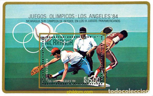 Briefmarken: 69726 MNH NICARAGUA 1984 23 JUEGOS OLIMPICOS VERANO LOS ANGELES 1984