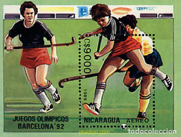 Timbres: 68432 MNH NICARAGUA 1989 25 JUEGOS OLIMPICOS VERANO BARCELONA 1992