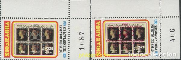 Sellos: 678380 MNH NICARAGUA 1980 22 JUEGOS OLIMPICOS VERANO MOSCU 1980
