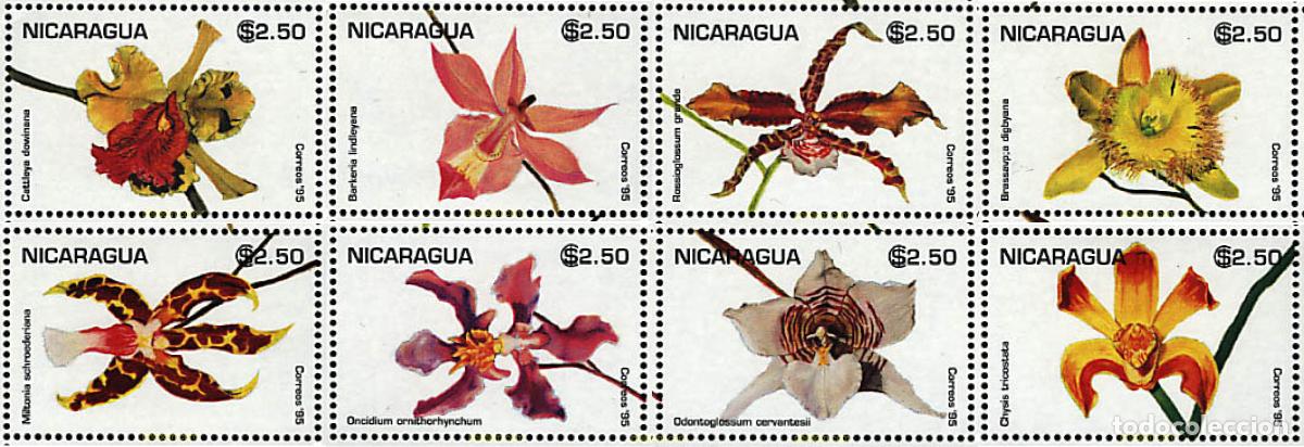Sellos: 347775 MNH NICARAGUA 1995 ORQUIDEAS