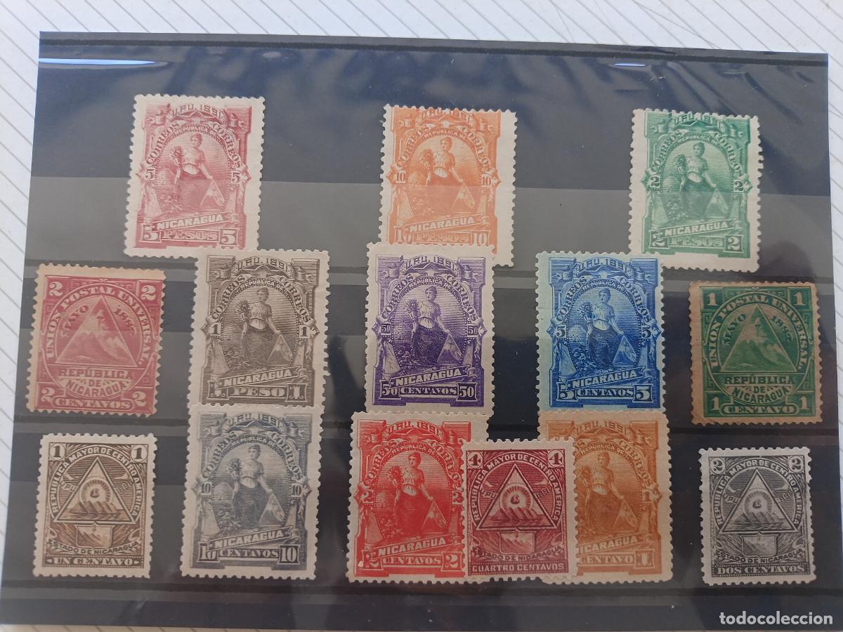 Sellos: Lote de sellos, Nicaragua