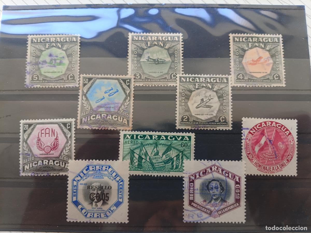 Sellos: Lote de sellos, Nicaragua