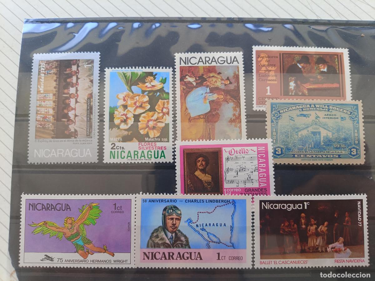 Sellos: Nicaragua. Lote de sellos