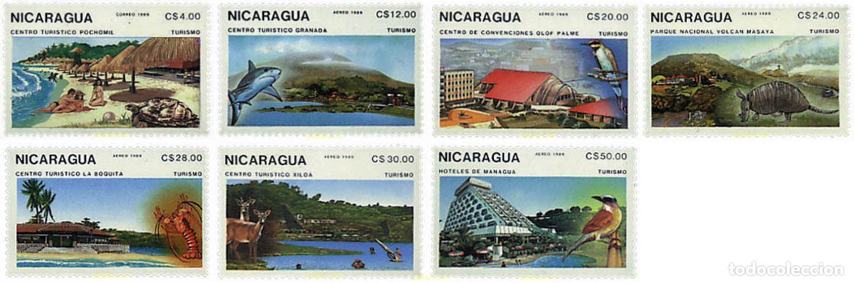 Sellos: 44896 MNH NICARAGUA 1989 TURISMO