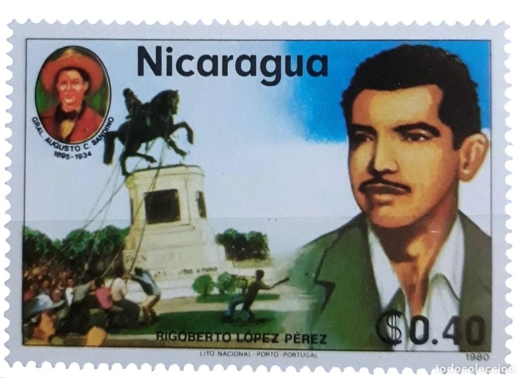 Sellos: NICARAGUA 1980 1&ordm; Aniversario de la revoluci&oacute;n. NUEVO - MNH **