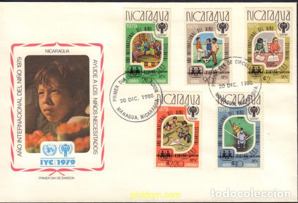 Sellos: 537040 MNH NICARAGUA 1980 A&Ntilde;O INTERNACIONAL DE LA INFANCIA