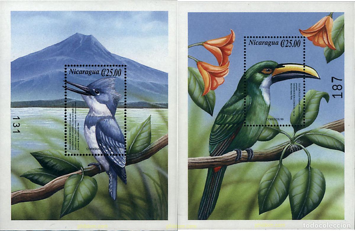 Sellos: 73182 MNH NICARAGUA 2000 AVES