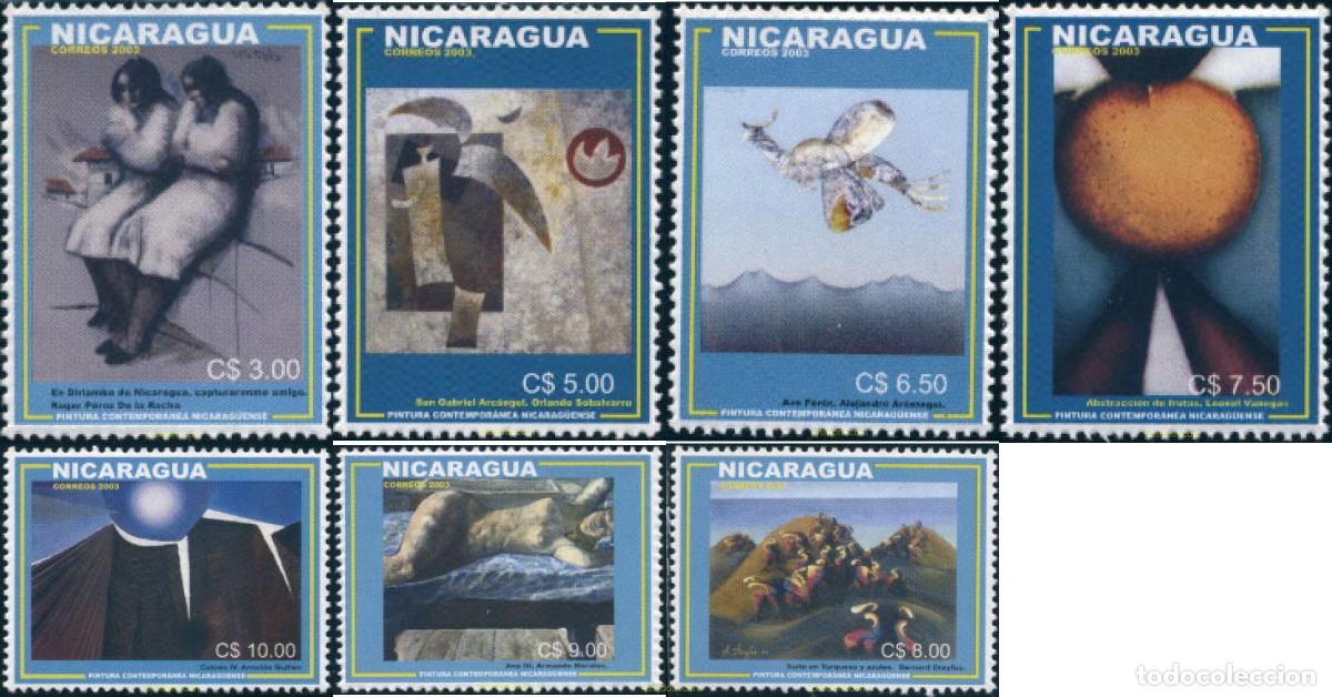 Sellos: 136427 MNH NICARAGUA 2003 PINTURA