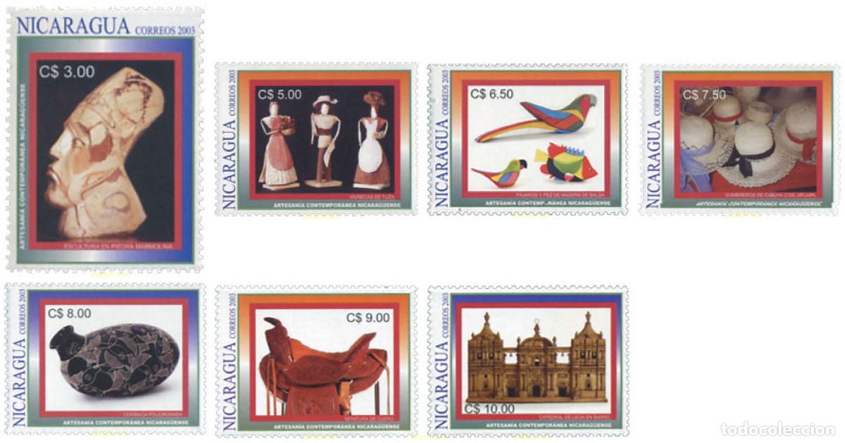 Sellos: 137690 MNH NICARAGUA 2003 ARTESANIA