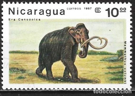 Sellos: Nicaragua 1987 - Mi 2775 - YT 1467 - Mamut