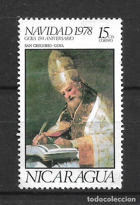 Sellos: nicaragua 1978 sello San Gregorio - Goya - 11/33