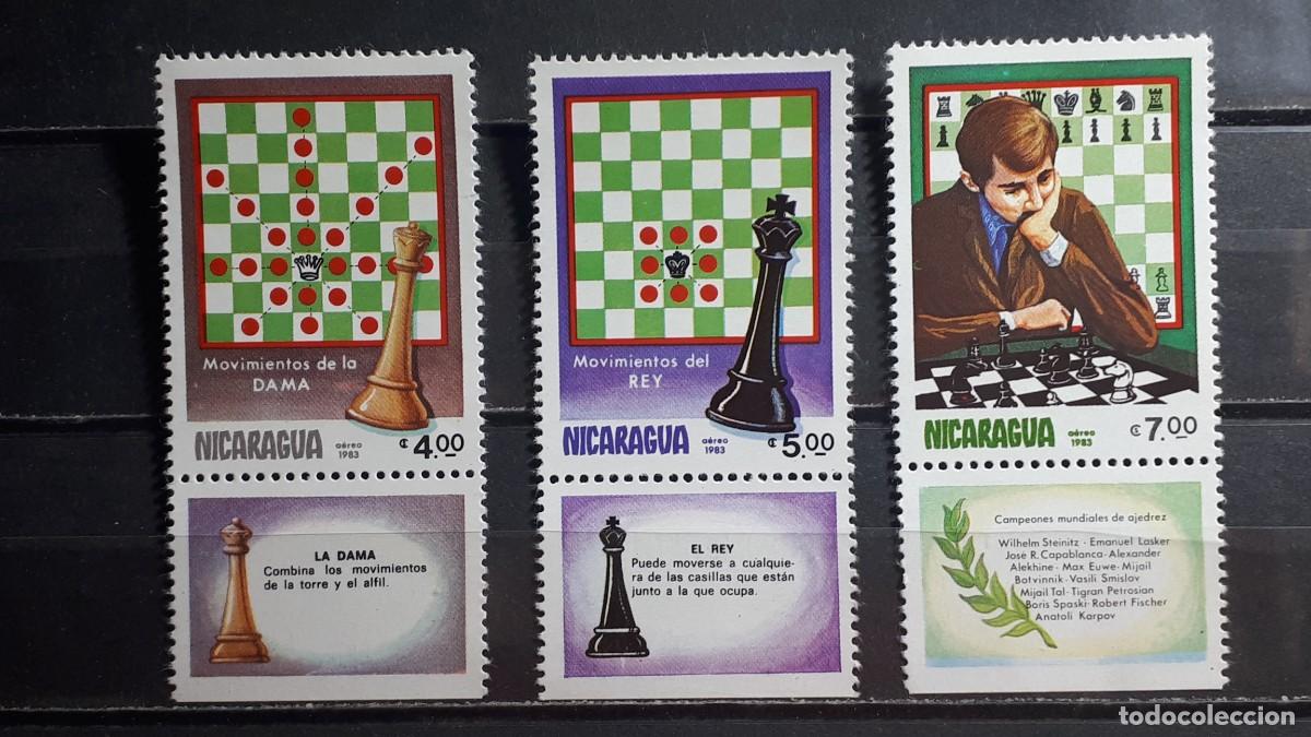 Sellos: NICARAGUA. A&Ntilde;O 1983. **. YVERT A&eacute;reo 1033/5