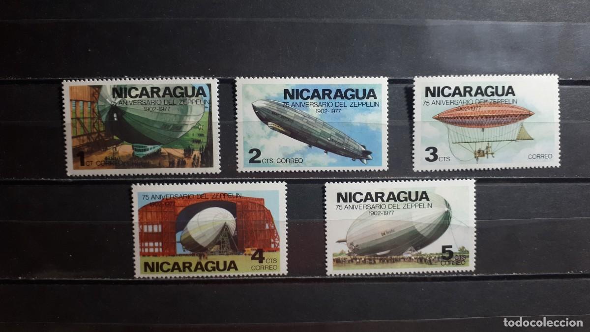 Sellos: NICARAGUA. A&Ntilde;O 1977. **. YVERT 1064/8