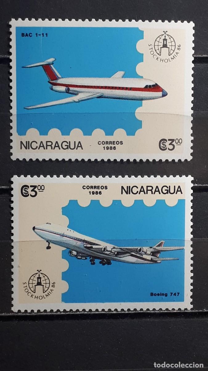 Sellos: NICARAGUA. A&Ntilde;O 1986. **. YVERT 1430/1