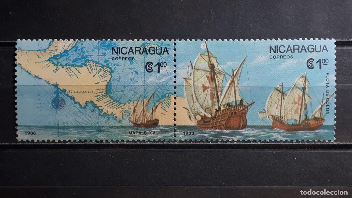 Sellos: NICARAGUA. A&Ntilde;O 1986. **. YVERT 1433/4
