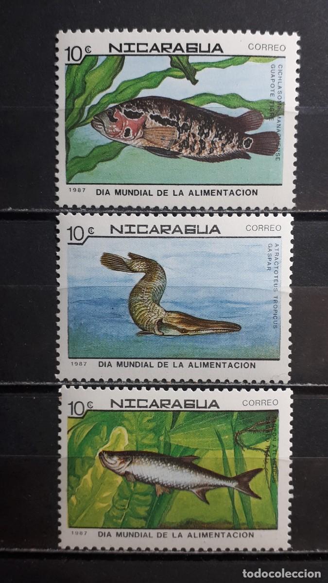 Sellos: NICARAGUA. A&Ntilde;O 1987. **. YVERT 1474/6