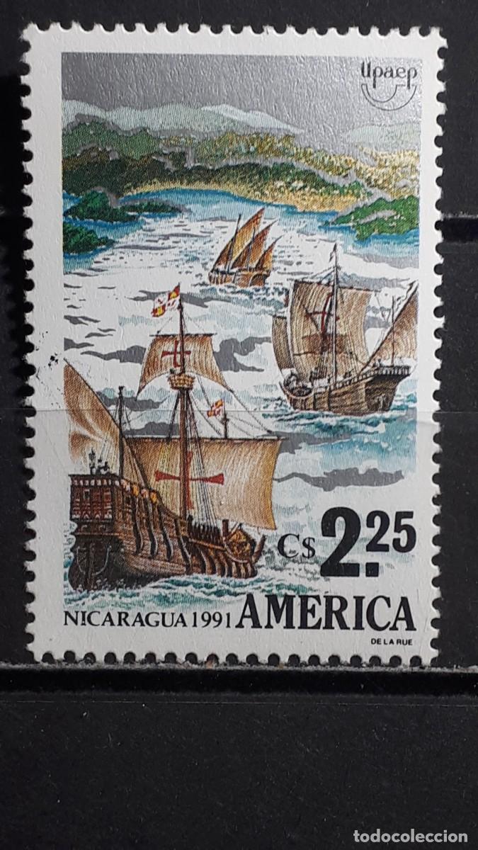 Sellos: NICARAGUA. A&Ntilde;O 1991. **. YVERT 1646