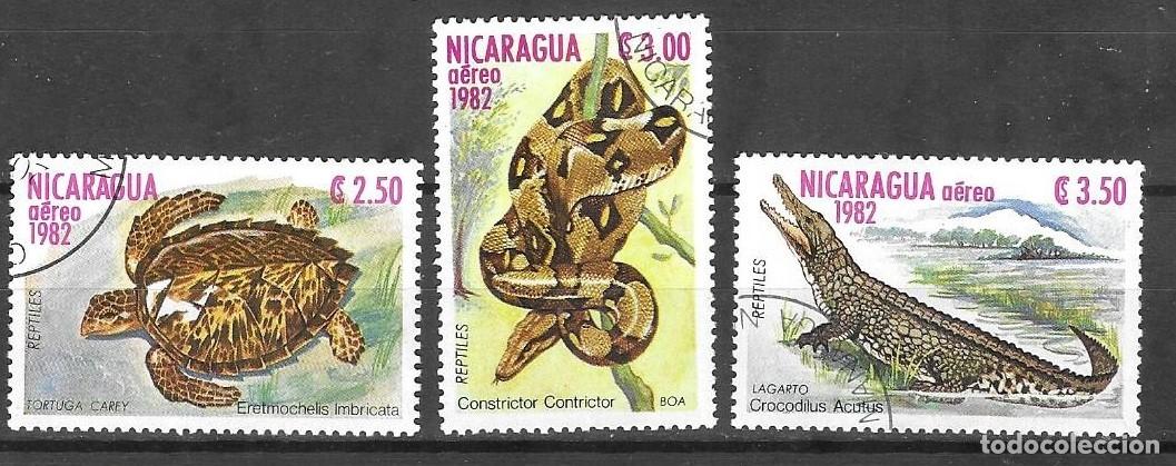 Sellos: SELLOS USADOS DE NICARAGUA 1982, CORREO AEREO YT 1008/ 10