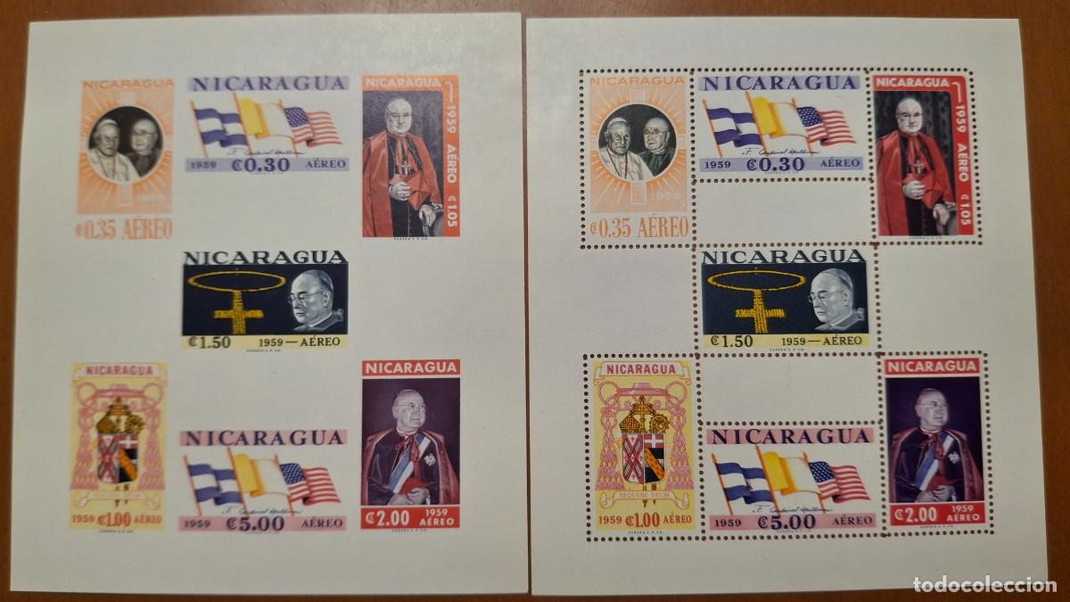Francobolli: HB605 HOJITAS BLOQUE de NICARAGUA en NUEVO ideal para tematicas (leer descripcion)