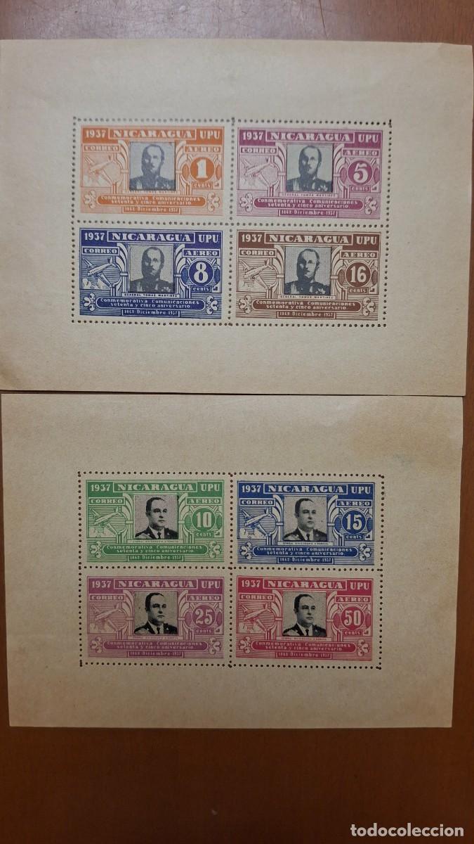 Briefmarken: HB608 HOJITAS BLOQUE de NICARAGUA en NUEVO ideal para tematicas (leer descripcion)