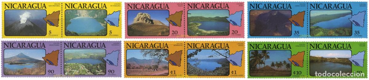 Briefmarken: 180664 MNH NICARAGUA 1978 VOLCANES Y LAGOS