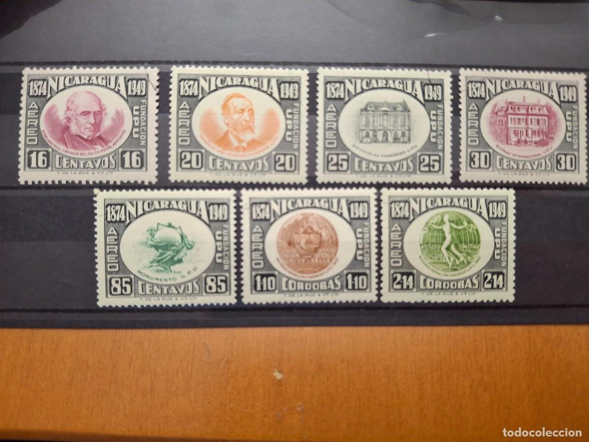 Selos: HB1667 GRANDES SERIES MUNDIALES sellos en NUEVO** NICARAGUA Yvert 280/286 aereos