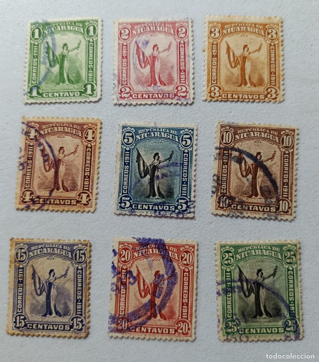 Sellos: Sellos Nicaragua 1912 Libertad.