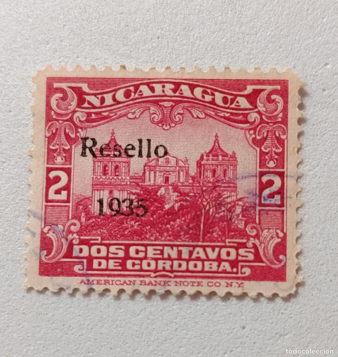 Sellos: Sellos Nicaragua 1935 Sellos de 1.922 y 1.930 sobrecargados &rdquo;Resello - 1935&rdquo;