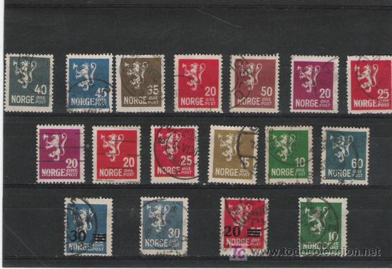 Sellos: LOTE DE SELLOS DE   NORUEGA - Foto 1