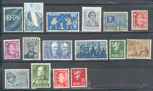 Sellos: Noruega (16) - Foto 1