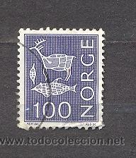 Sellos: NORUEGA, USADO - Foto 1