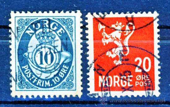Sellos: NORUEGA.- LOTE 2.- - Foto 1