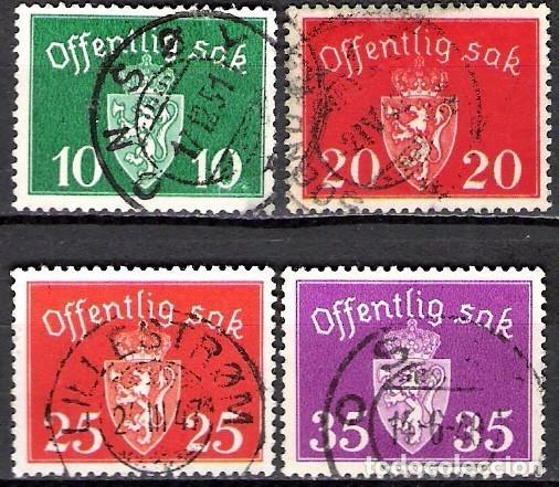 Sellos: NORUEGA 1939 - USADO - Foto 1