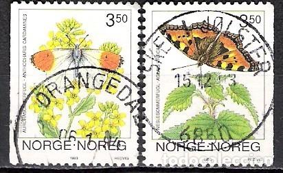 Sellos: NORUEGA 1993 - USADO - Foto 1