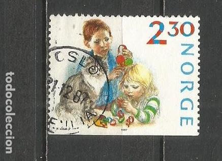 Sellos: NORUEGA YVERT NUM. 940 USADO - Foto 1