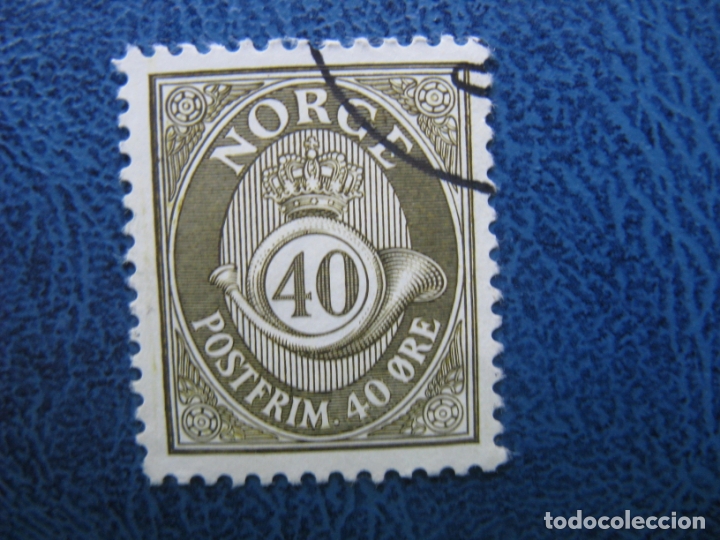Sellos: noruega, sello usado - Foto 1