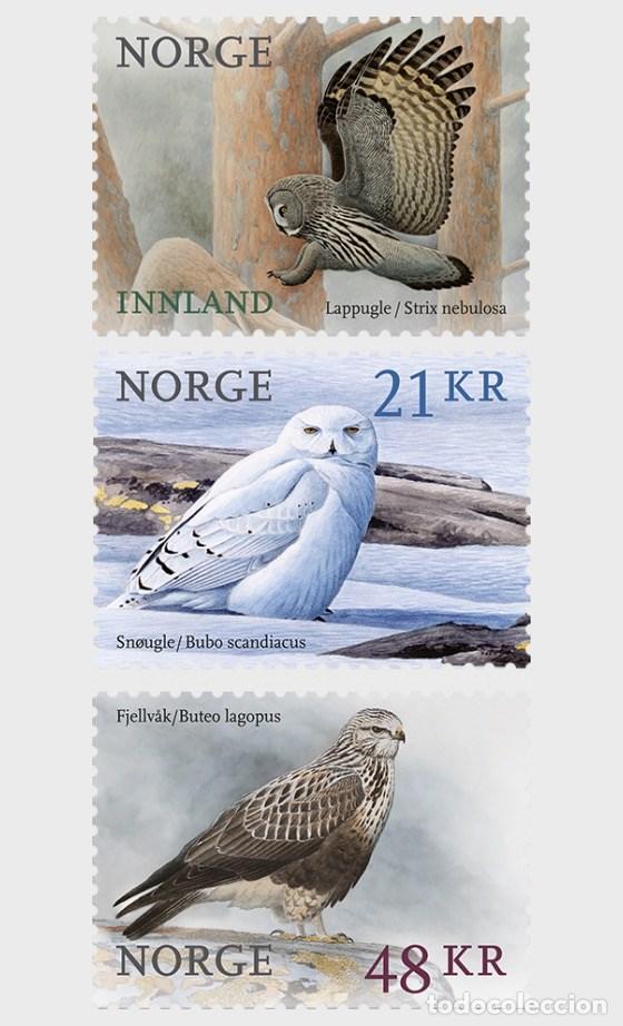 Sellos: Norway 2018 - Birds stamp set mnh - Foto 1