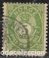 Sellos: NORUEGA YVERT 38a - Foto 1